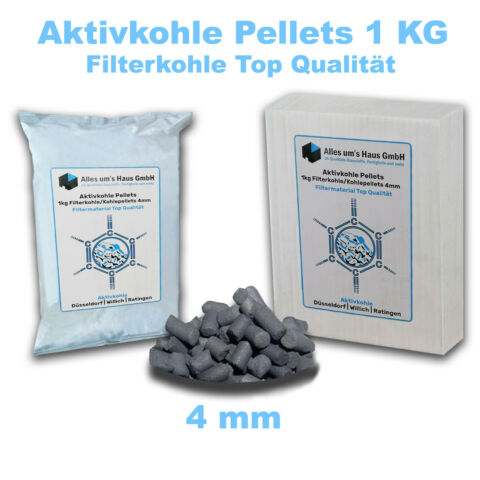 Aktivkohle Pellets Geruchsfilter 4 mm Filterkohle Top Qualität
