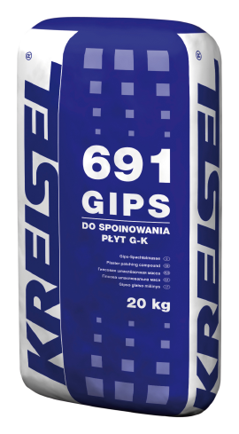 GIPS691  Mörtel zum Verfugen von Gipskartonplatten (Fugenfüller, Faserverstärkt)