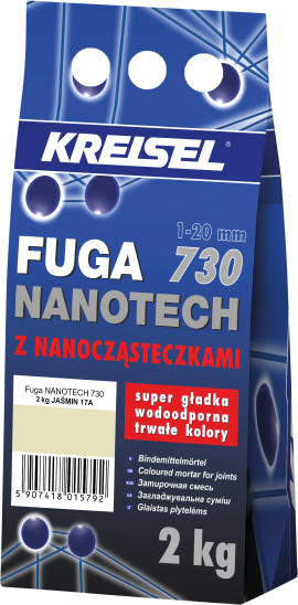 FUGA NANOTECH 730/2kg Flexibler, zementbasierter Fugenmörtel auf Basis von Nanotechnologie
