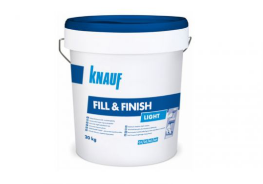 Knauf Fill & Finish light, 20 kg; Allzweck-Fertigspachtelmasse