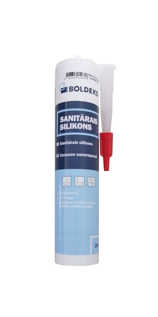 Sanitär-Silikon BOLDEKS, weiß, 280 ml